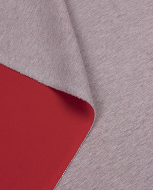 Neopren Dwustronny Czerwony - Popiel Melanż