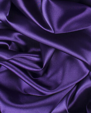 Satyna Cienka Ciemny Fioletowy