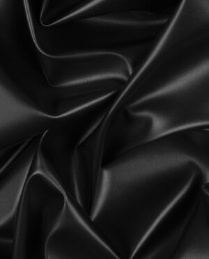 Skóra Połysk Elastyczna Czarny