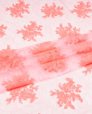 Gipiura Wzór 1 Neonowy Koralowy