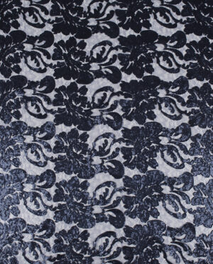 Gipiura Wzór 13 Cekiny Granatowy