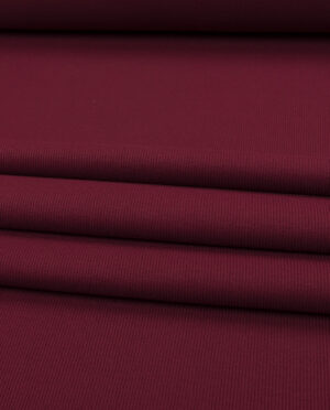 Ściągacz Bawełniany w Prążek Bordowy - detal2