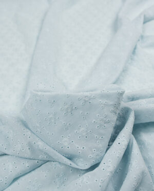 Batyst z Haftem Wzór 16 Błękitny