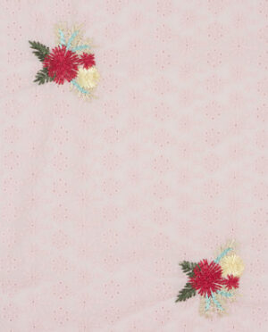 Batyst z Haftem Wzór 17 Jasny Róż