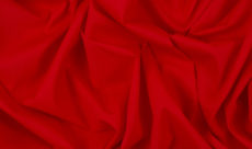 Bawełna Nylon z Lycrą - Popelina Czerwony