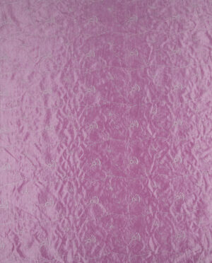 Tafta z haftem Wzór 1 Różowy