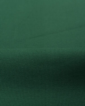 Ściągacz Bawełniany w Prążek Butelkowa Zieleń - detal