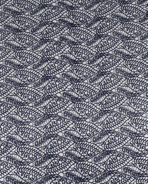 Gipiura Bawełniana Wzór 24 Granatowy