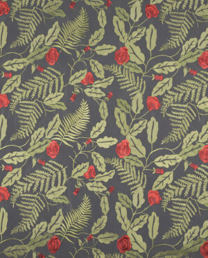 Haft na Tiulu Wzór 18 Jasny Popiel