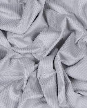 Sztruks Gruby Bawełniany Jasny Popiel