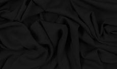 Wiskoza Sukienkowa z elastanem Czarny