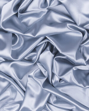 Satyna Cienka Pastelowy Indygo