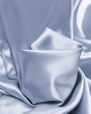 Satyna Cienka Pastelowy Indygo