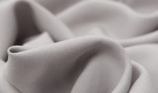 Wiskoza Sukienkowa Twill Jasny Popiel - detal