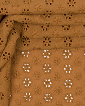 Batyst z Haftem Wzór 1 Jasny Brąz