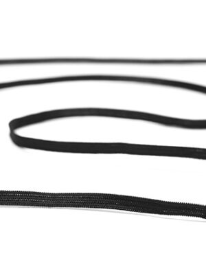 Gumka Płaska Czarny 5 mm - detal