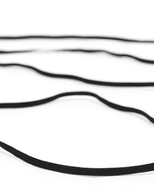 Gumka Płaska Czarny 5 mm