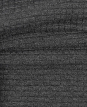 Dzianina Pikowana Wzór 11 Grafit Melanż