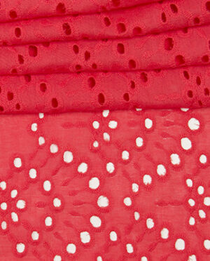 Batyst z Haftem Wzór 30 Koralowy (border obustronny) - skala