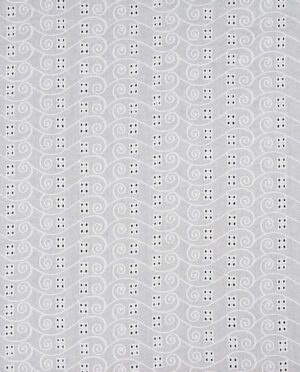 Batyst z Haftem Wzór 54 Biały