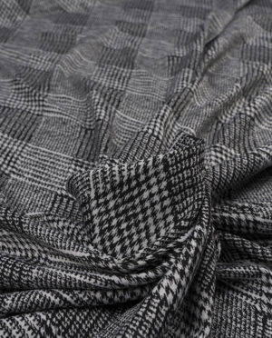 Gruby Jersey Żakardowy Wzór 27 - detal2