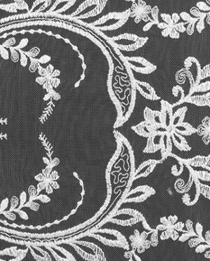 Gipiura Wzór 21 Biały - skala