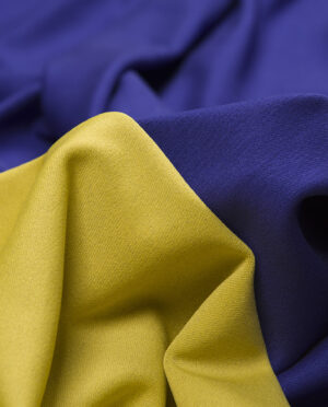 Morgan Dwustronny Musztardowo - Chabrowy - detal