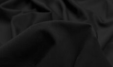 Dzianina Morgan Jersey Czarny - detal