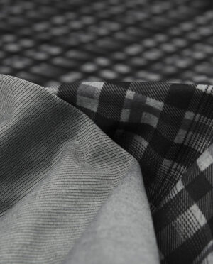 Morgan Jersey Wzór 21 Krata Flanelowa - detal