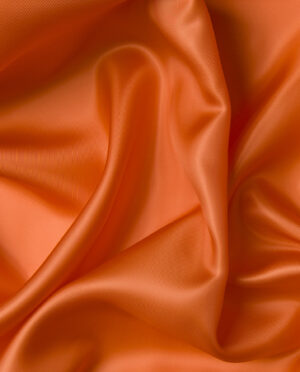 Podszewka Wiskozowa Cupro Pomarańczowy