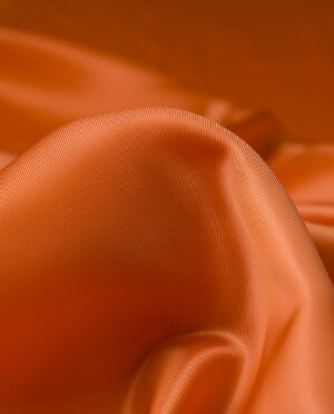 Podszewka Wiskozowa Cupro Pomarańczowy - detal
