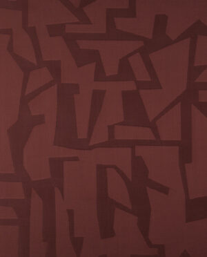 Podszewka Wiskozowa Żakardowa Wzór 47 Bordowy