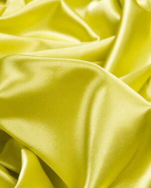 Satyna Cienka Żółty Kanarkowy - detal