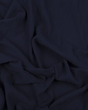 Muślin Double Gaze Granatowy