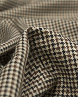 Tkanina Wiskozowa Ubraniowa Pepitka Wzór 2 b - detal