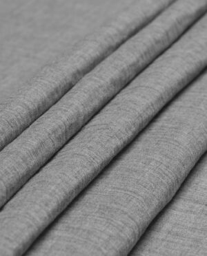 Muślin Double Gaze Ciemny Popiel Melanż - detal