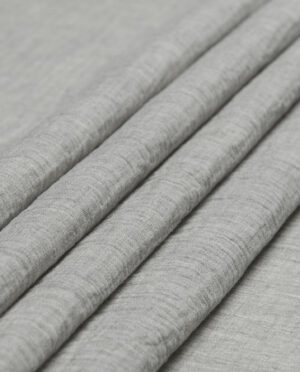 Muślin Double Gaze Jasny Popiel Melanż - detal