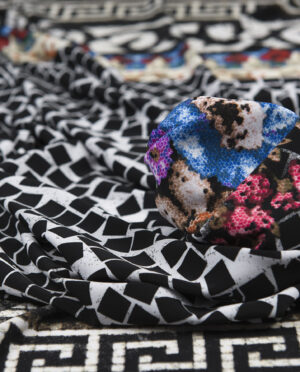 Dzianina Poliestrowa Wzór 8 Raport - detal