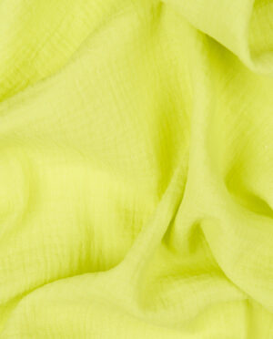 Muślin Double Gaze Jasna Limonka