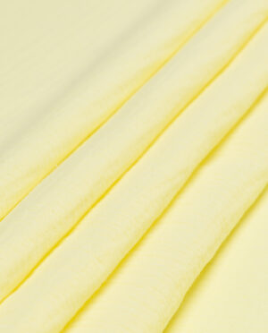 Muślin Double Gaze Jasny Żółty - detal