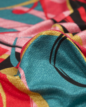 Dzianina Wiskozowa Wzór 3 b - detal