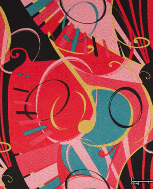 Dzianina Wiskozowa Wzór 3 b - skala