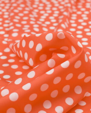 Silki Wzór 113 b Groszki - detal