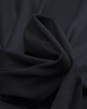 Dzianina Wiskozowa Czarny - detal