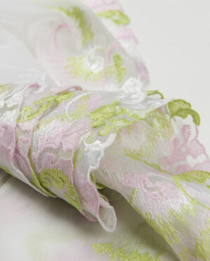 Haft Wzór 1 - Biały - detal