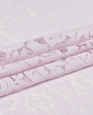 Koronka Sukienkowa Wzór 3 Raport 145 cm Pudrowy Róż - detal