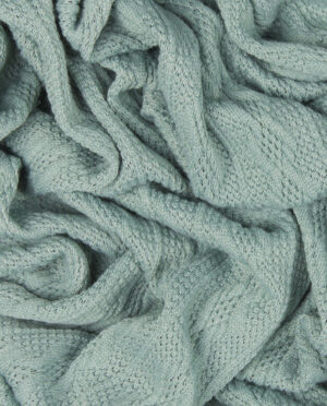 Dzianina Swetrowa Warkocz Jadeitowy