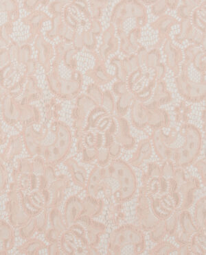 Koronka Elastyczna Gruba na tiulu Wzór 9 Brzoskiwniowy