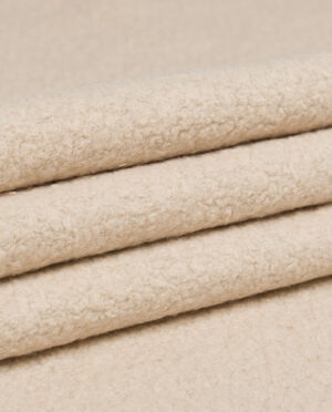 Wełna Parzona Gruba Jasny Beż - detal