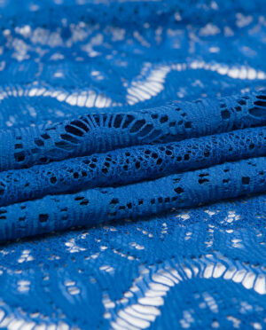 Koronka Sukienkowa Wzór 4 Chabrowy - detal